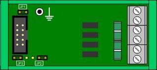 Общий вид клеммника COM-порта контроллера «Синком-ДК»
